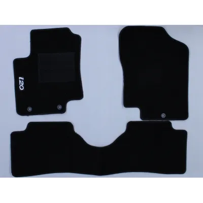 Tappeti Tappetini Su Misura Set Completo Hyundai I20 (Dal 2009 Al 2012)