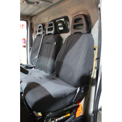 Fodere Coprisedili Su Misura FIAT DUCATO 7 POSTI DOPPIA CABINA Fodera Foderine Complete Vari Colori