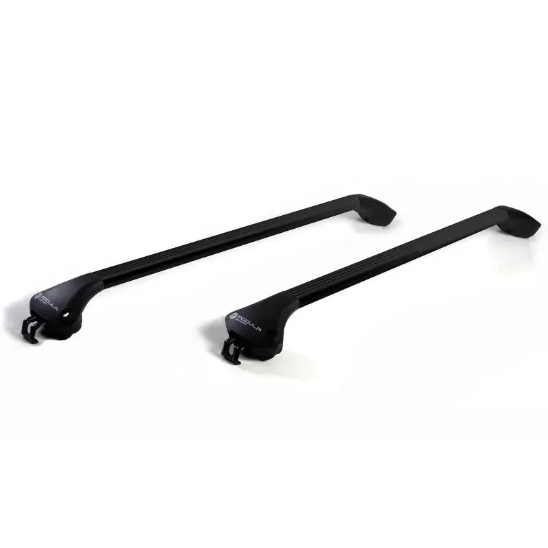 accessorypart Compatibile con Jeep Renegade (BU) 2014-2024 FLY Model Barre Tetto Portapacchi Auto Barre Portatutto Nero Alluminio 2 Barre